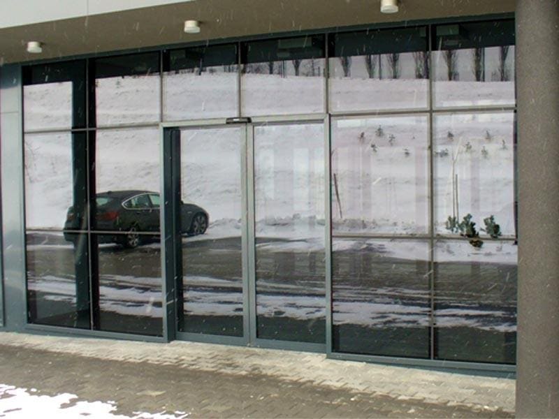 gold poverty Sidewalk Realizacje konstrukcji drzwi automatycznych firmy Alukon | Kraków